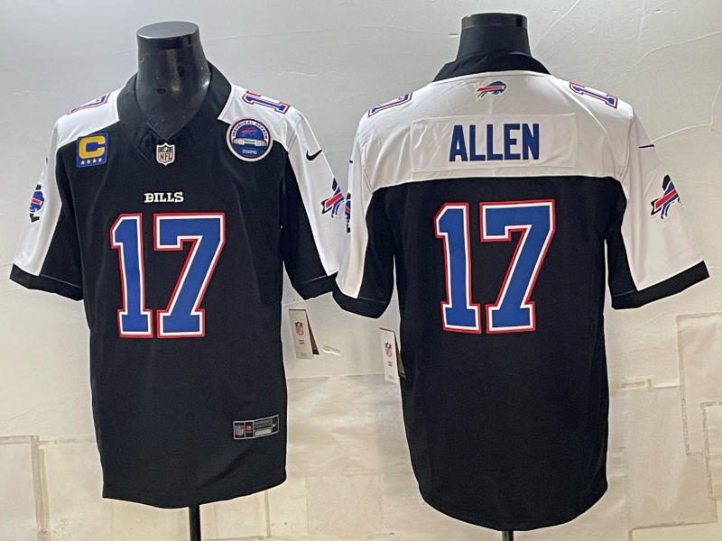Men 2026 Buffalo Bills #17 Allen black Nike Limited NFL Jersey 1025005